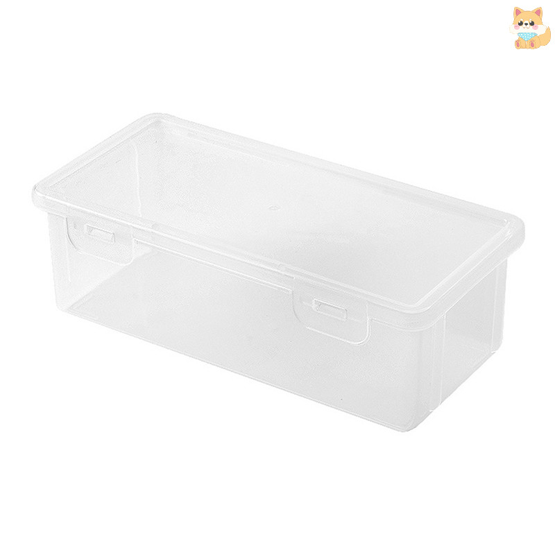 [VI] 1 ชิ้นกล่องดินสอกล่องวัสดุ PP โปร่งใสกล่องดินสอกระเป๋าเครื่องเขียนโรงเรียนกล่องดินสออุปกรณ์ดินสอ TH