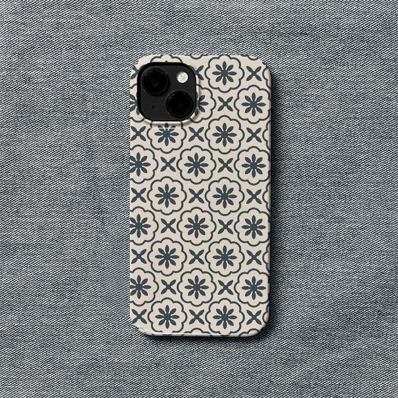 สายวินเทจแบบเต็มหน้าจอลายดอกไม้เคสโทรศัพท์ไอโฟนสำหรับ iPhone 11PROMAX 12PROMAX 11 12 12 12 13 14 PRO MAX 15PROMAX 15 PLUS 8PLUS XR XR xsmax x กันกระแทกเคสแข็งด้าน