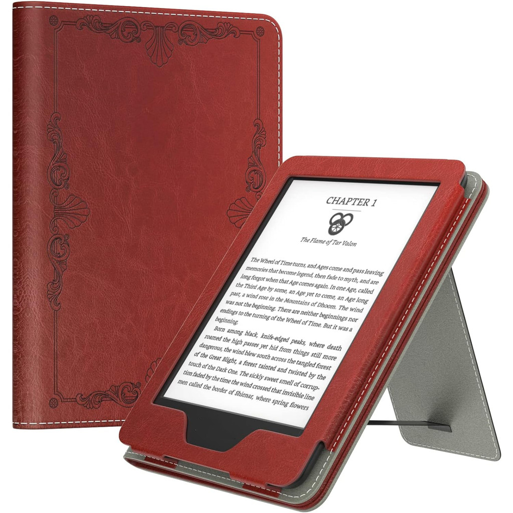 Moko Case for 6" Kindle(11th Generation, 2022 Release)/ Kindle(10th Gen,2019)/Kindle(8th Gen, 2016) หนัง PU น้ําหนักเบาบางพร้อม Auto Wake/Sleep