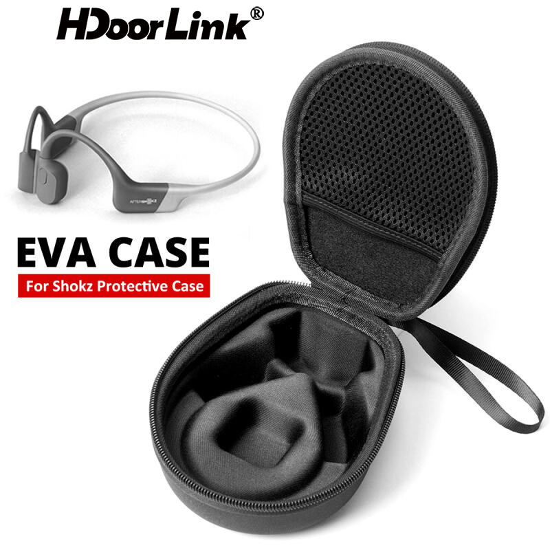 Hdoorlink EVA Bone Conduction หูฟัง Hard Shell หูฟังบลูทูธไร้สายสําหรับ AfterShokz OpenRun/Trekz Air/Titanium Mini