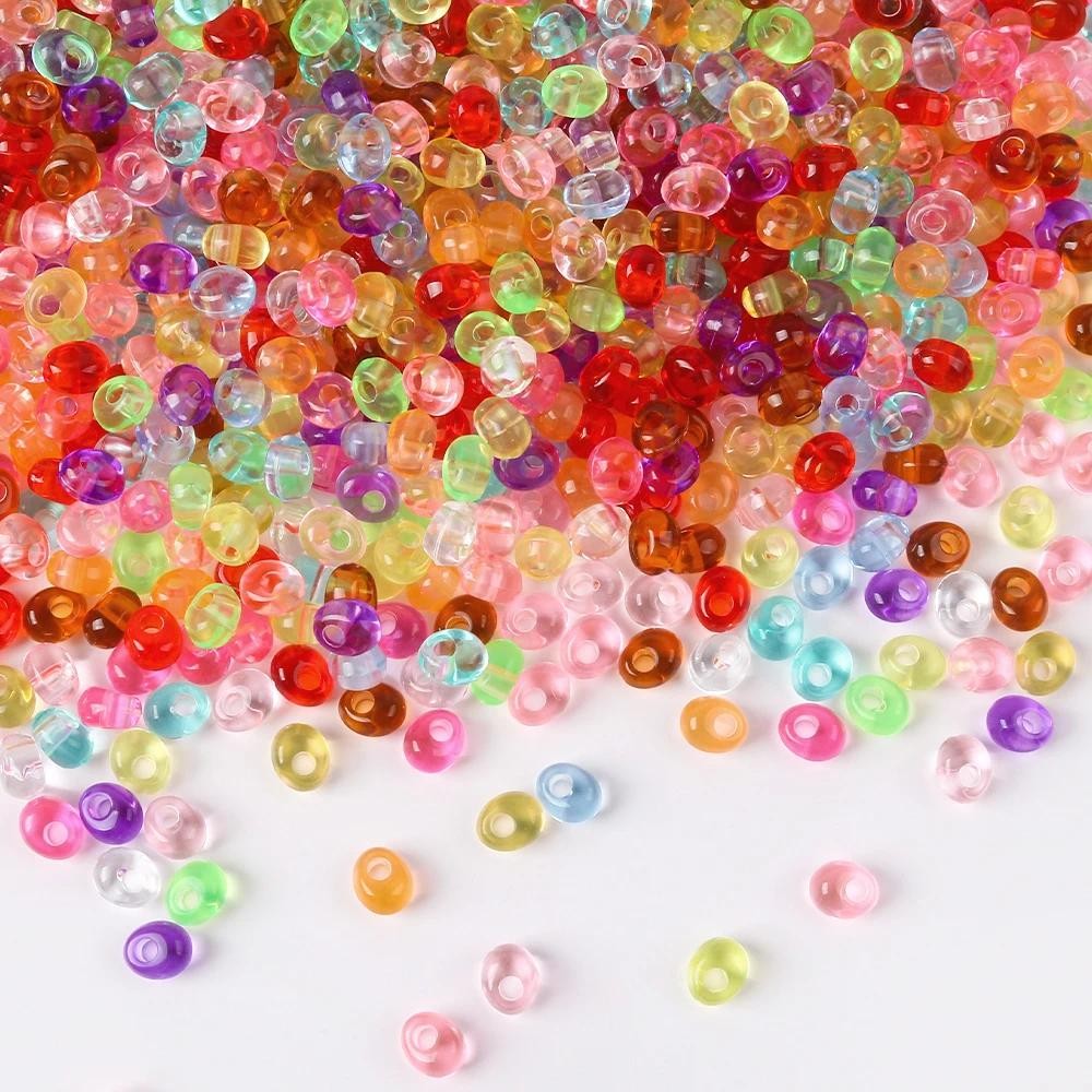 10g อะคริลิค Water Drop Shape ลูกปัดขนาดเล็กหลวม Spacer ลูกปัดสําหรับเครื่องประดับทํา Diy สร้อยคอสร้อยข้อมือพวงกุญแจอุปกรณ์เสริม