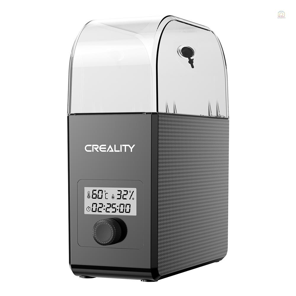 Creality Filament Dryer Box 2.0 360° ร้อน-อากาศ ความร้อน1.75มิลลิเมตรและ2.85มิลลิเมตรเส้นใยสนับสนุน24ชั่วโมงจับเวลาจริงความชื้นการตรวจสอบปรับอุณหภูมิช่วง45°℃-65°℃ สูท