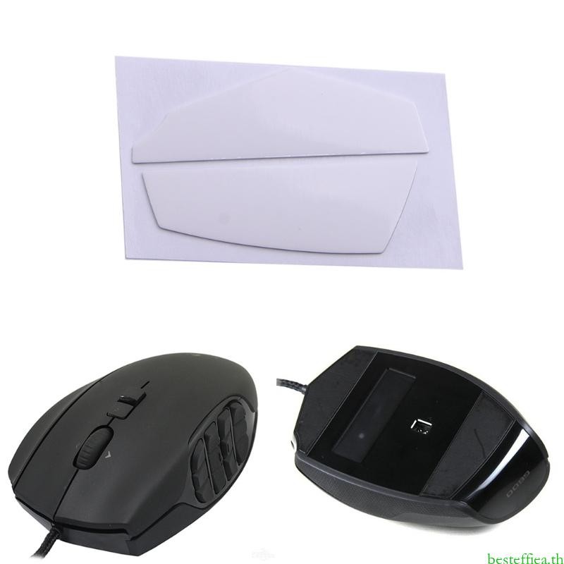 Beste 1Set Mouse Feet Mouse Skates สติ๊กเกอร์ Pad Rounded Glides Curved Edges Mouse Feet Replacement for G600 Mouse
