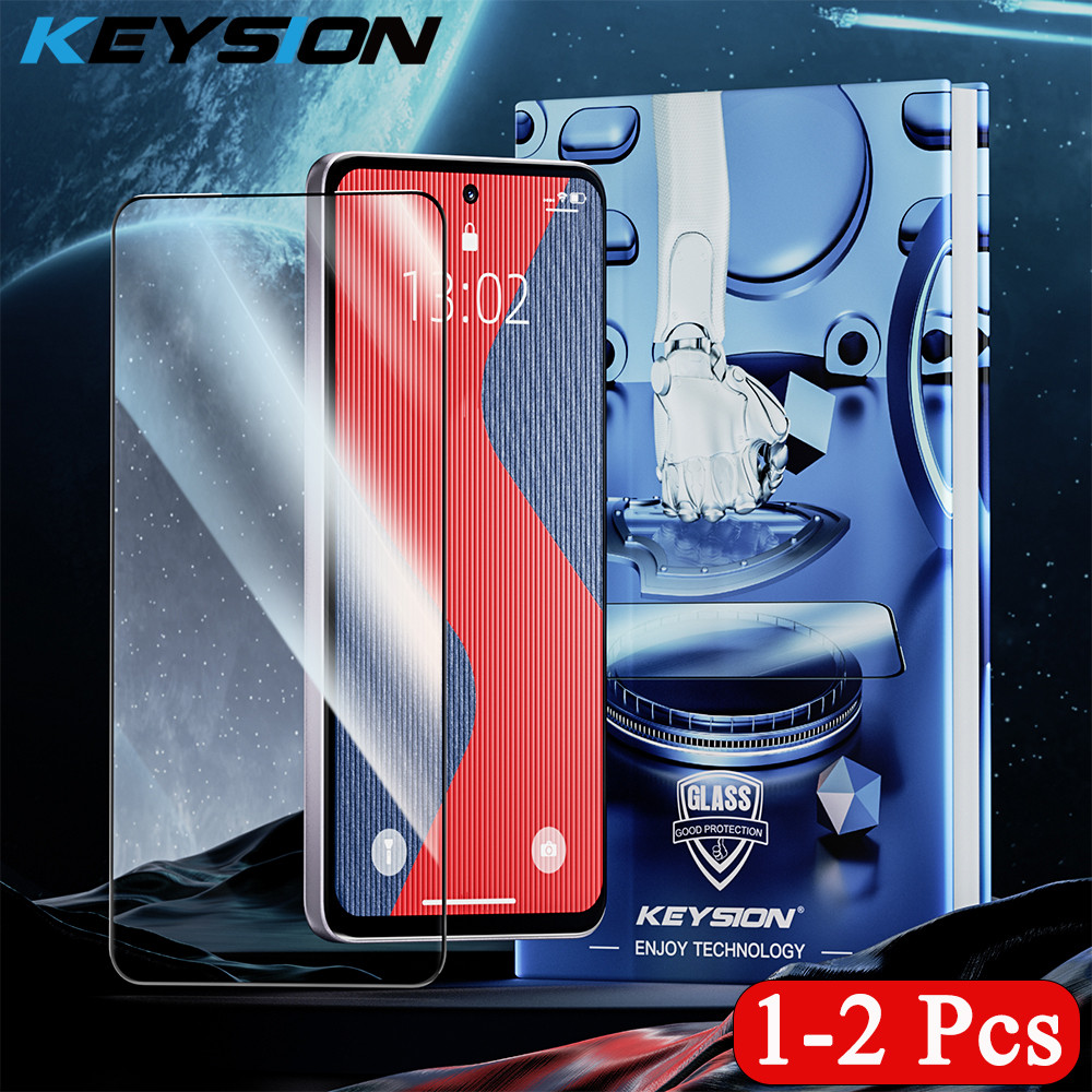 Keysion กระจกนิรภัยคลุมทั้งหมดสําหรับ Redmi หมายเหตุ 12 Pro + 5G 12S 11 Pro 11S HD หน้าจอป้องกันฟิล์มสําหรับ Redmi 12 4G 5G