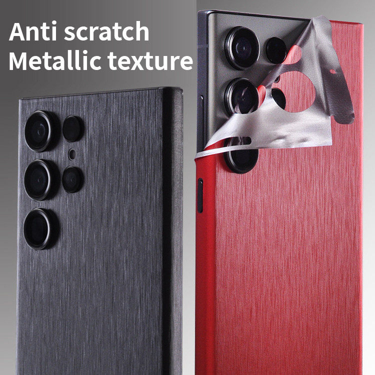 ฟิล์มสติกเกอร์ ด้านหลัง สีสันสดใส สติกเกอร์ฟิล์ม สําหรับ Samsung Galaxy S22 S23 S24 Ultra Back Screen Protector ฟิล์ม Cover Wrap Matte สติกเกอร์