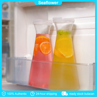 【COD】1L ice orange bottle Plastic milk bottle cold drink cup fruit juice beverage pot fruit tea cup