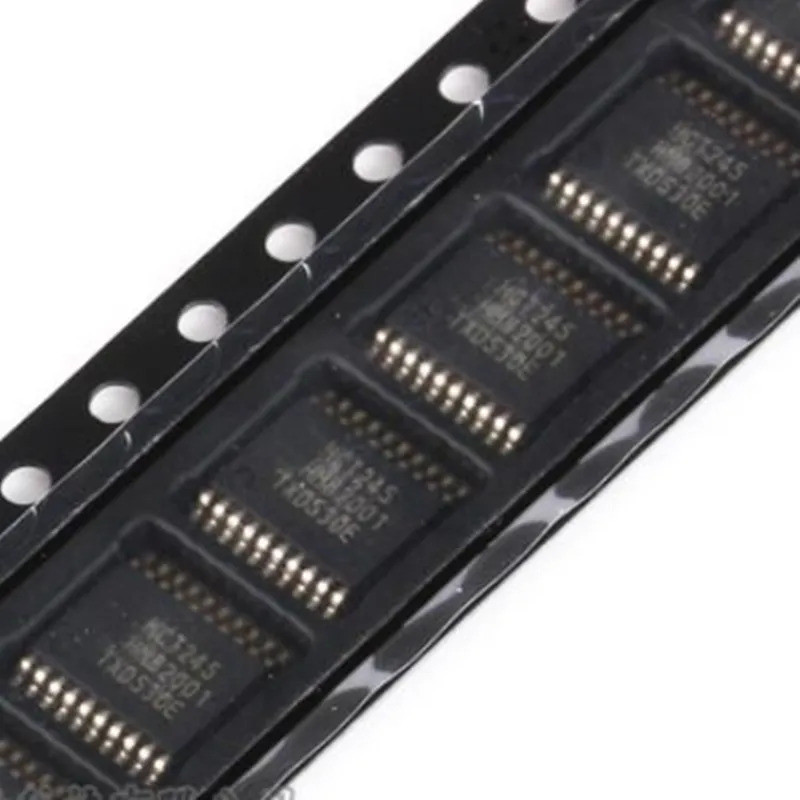 10 ชิ้น/ล็อต 74HCT245PW TSSOP-20 HCT245 Octal รถรับส่งสัญญาณ IC