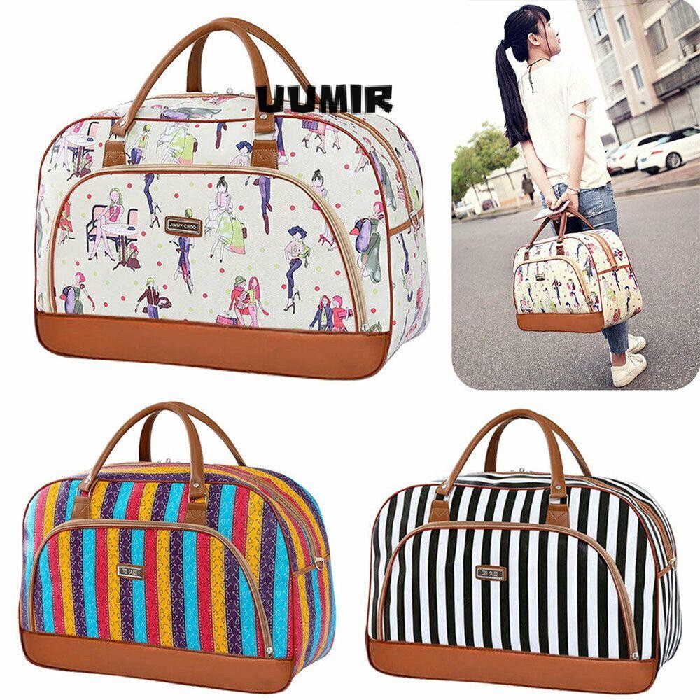 UUMIR กระเป๋าเดินทางผู้ชายผู้หญิงความจุขนาดใหญ่แบบพกพา Holdall