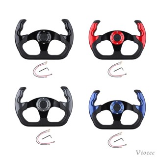 [Viocee] พวงมาลัยสําหรับเล่นเกมพวงมาลัยรถยนต์สําหรับอุปกรณ์ย…