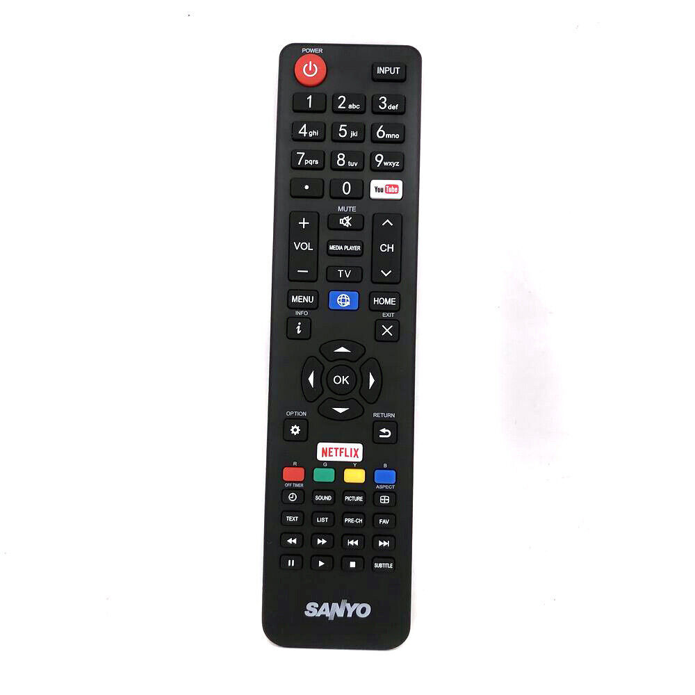 ใหม่ 06-532W54-SA01X สําหรับ Sanyo TV รีโมทคอนโทรล XT-49S8200U XT-55S8200U