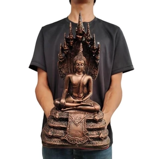 พระประจำวันเสาร์ ปางนาคปรก สีนาก ขนาด 5 นิ้ว สูง 11 นิ้ว sumpatichami_ppk