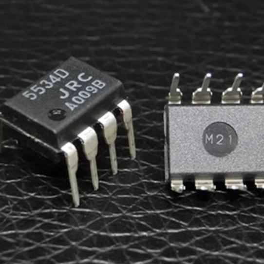 JRC5534D   NJM5534D ประสิทธิภาพสูง   เสียงต่ํา   แอมป์เดี่ยว   DIP-8