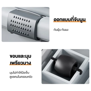 WISE กล่องเก็บของ 25/60/100/200 กล่องพลาสติก ฝาสไลด์ แบบพลิกได้