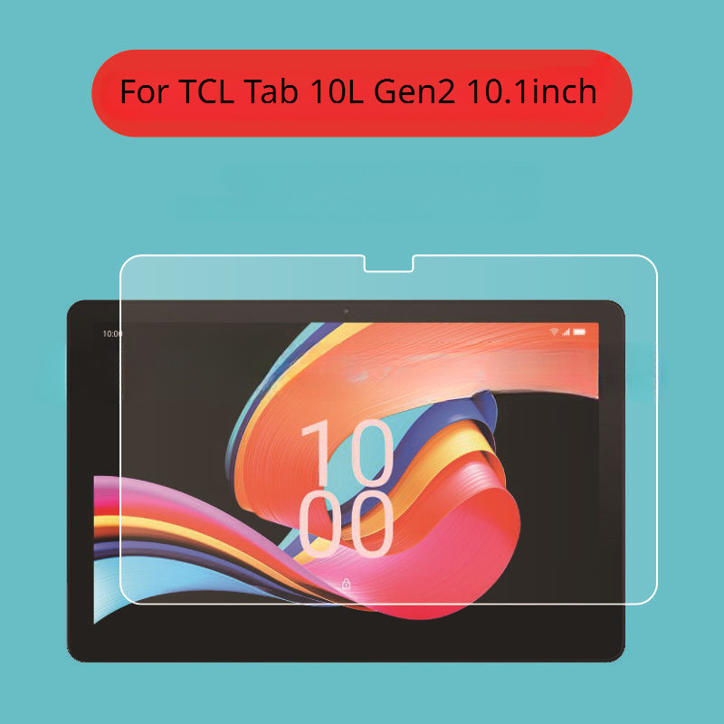 กระจกนิรภัยสําหรับ TCL Tab 10L Gen 3 10.1 นิ้ว 2024 Gen3 ป้องกันกระจกแท็บเล็ตป้องกันหน้าจอสําหรับ TC