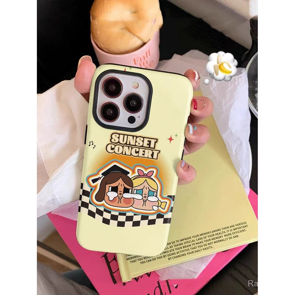 อะนิเมะสาวออนิเมะภาษาอังกฤษ avatar เคสโทรศัพท์ iPhone สำหรับ iPhone 15 14 13 12 PRO MAX 11PROMAX XR 15PROMAX 14Pro xsmax 8Plus 2 in 1เคสโทรศัพท์แข็งสองชั้นเคส detm