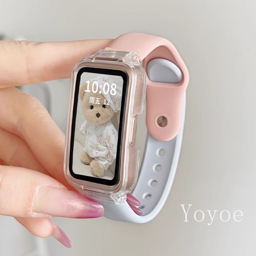 สําหรับ Xiaomi Smart Band 8 Active Strap ซิลิโคนเปลี่ยนสร้อยข้อมือสําหรับ Redmi Band 2 สายรัดข้อมืออัจฉริยะ Correa เข็มขัด