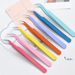 Idako แหนบสแตนเลส Candy Color Series Macaron Color Handbook สติกเกอร์เครื่องมือ Gadget ST002