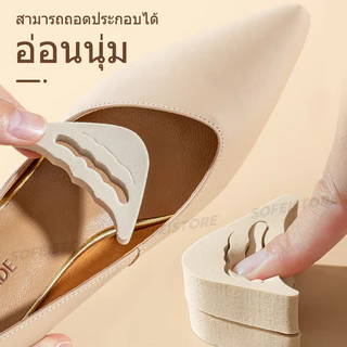 2 คู่ผู้หญิงส้นสูงนิ้วเท้าสอดนิ้วเท้าเสียบพื้นรองเท้าท่ารองนั่งตับเป็ด