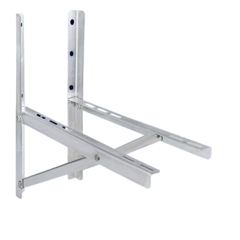 304สแตนเลสหนาเครื่องปรับอากาศภายนอกชั้นวาง1.5P-3P