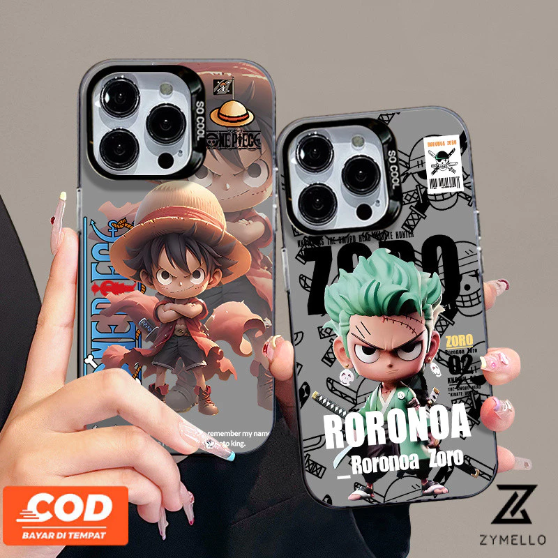 สําหรับOPPO Reno16F 16Pro 16C 15F 15ProMax 14F 14Pro 13F 13Pro 12F 12Pro 11F 11Pro 10Pro 8T 8Z 7Z 6Z One Piece Luffy ZoroกันกระแทกTPUเคสโทรศัพท์