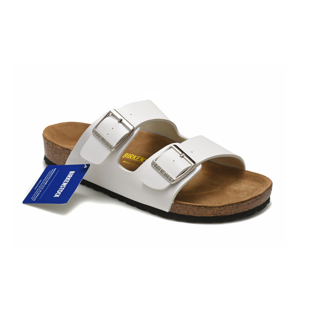 [Box+ToeBag] พร้อมส่ง Birken9 color collection double belt gold รองเท้าแตะลําลอง Size: 34-46 U66J