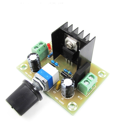 ตัวควบคุมแรงดันไฟฟ้า LM317 ตัวควบคุมเชิงเส้น DC-DC DC ตัวควบคุมแรงดันไฟฟ้า 1.2-30V XH-M197