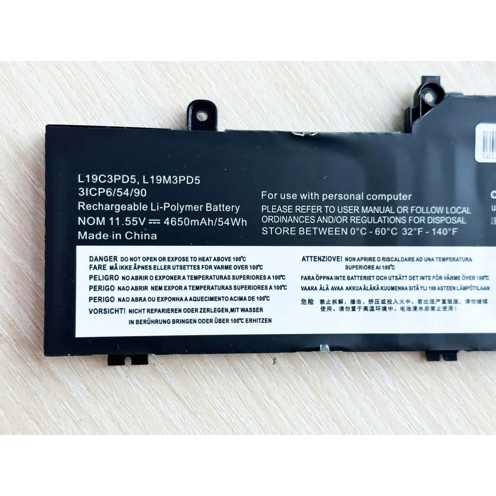 L19C3PD5 L19D3PD5 L19L3PD5 Battery for Lenovo ThinkPad E14 E15 Gen 2 3