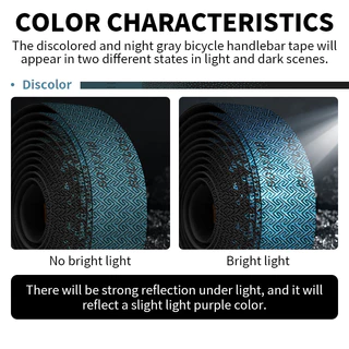 Bucklos Tetris Bar Tape สําหรับจักรยานเสือหมอบเทปแฮนด์สําหรับ Fixie Night Light Mode เข็มขัดจับจักรยาน