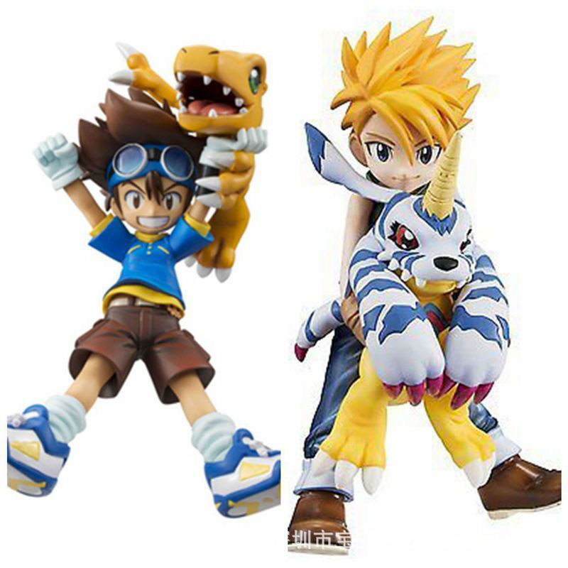 Sanchengxqyl1314 อะนิเมะ Digimon Yagami Taichi Yagumon Gabumon Boxed รูป