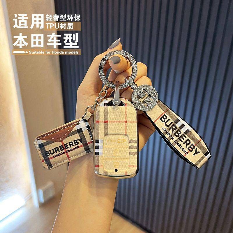 เคสกุญแจฮอนด้า Honda CRV XRV City HRV Civic Accord Jazz BRV WRV 2024 ใส่ vezel เคสกุญแจรถยนต์ เคสกุญแจรีโมทรถยนต์