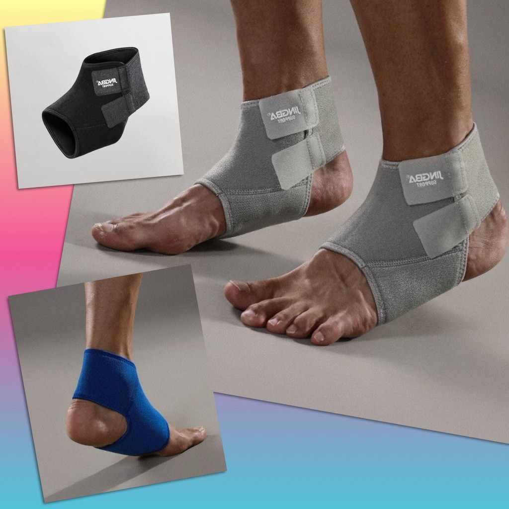 🌷 พยุงข้อเท้า สายรัดข้อเท้า ที่รัดข้อเท้า กีฬา Full support ปรับขนาดได้ ผ้าข้อเท้า ankle support ป้องกันอาการบาดเจ็บ 🌷