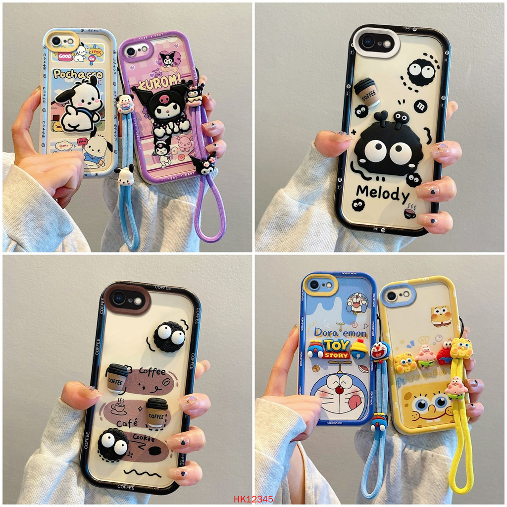 เคส iPhone6 iPhone6S การ์ตูนการ์ตูนของเล่นตุ๊กตา การ์ตูน TPUSoft ซิลิโคนเคสโทรศัพท์ PQG22
