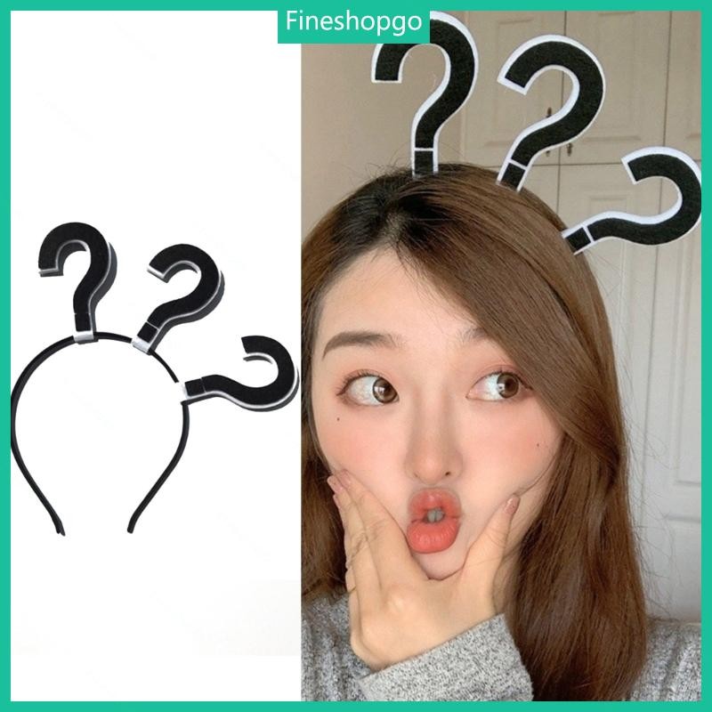 Fine หัวสะดุดตา Bopper Headpiece Goof ที่คาดผม Prank สําหรับเทศกาลดนตรี