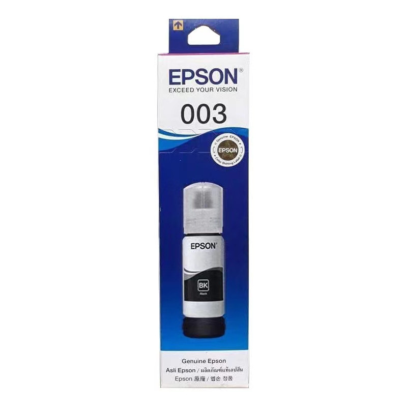 (มีกล่องอยู่)หมึก Epson 003 แท้% Epson L3110 / L3150 / L5190/L3210/L3216/L3250/L3256/L5290/L5296