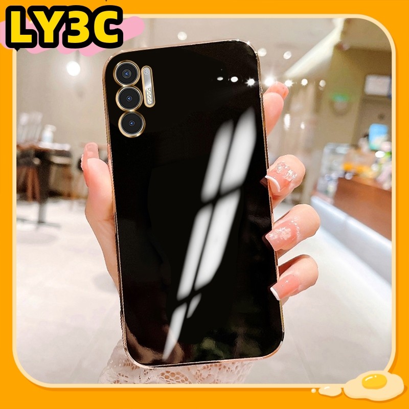 6dชุบกันกระแทกสําหรับxiaomi Redmi 13C A3 A2 + A1 12 12C 10 2022 10A 10C 9 9A 9C 9T Soft SquareซิลิโคนLY3CปลอกTPU Cover