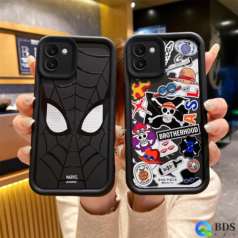 SAMSUNG เคสสําหรับsamsung A05 A04 A03 A02 A02S A03S A05S A10S A11 A12 A13 A14 A15 A20 A30 A20S A21S A04S 4G 5G Matteซิลิโคนเคสโทรศัพท์