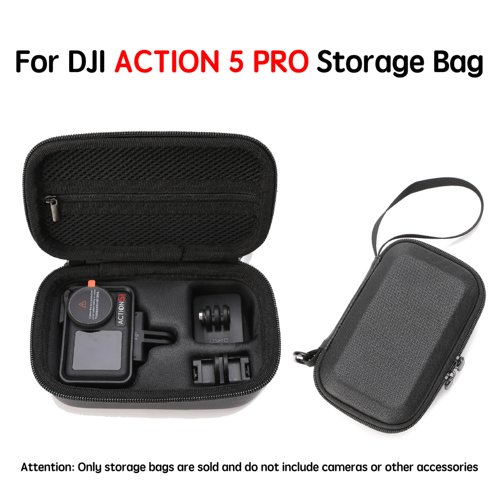 สําหรับกระเป๋าเก็บ DJI ACTION 5 PRO DJI Eye ACTION 3/4 แพ็คอุปกรณ์เสริมสําหรับกล้อง