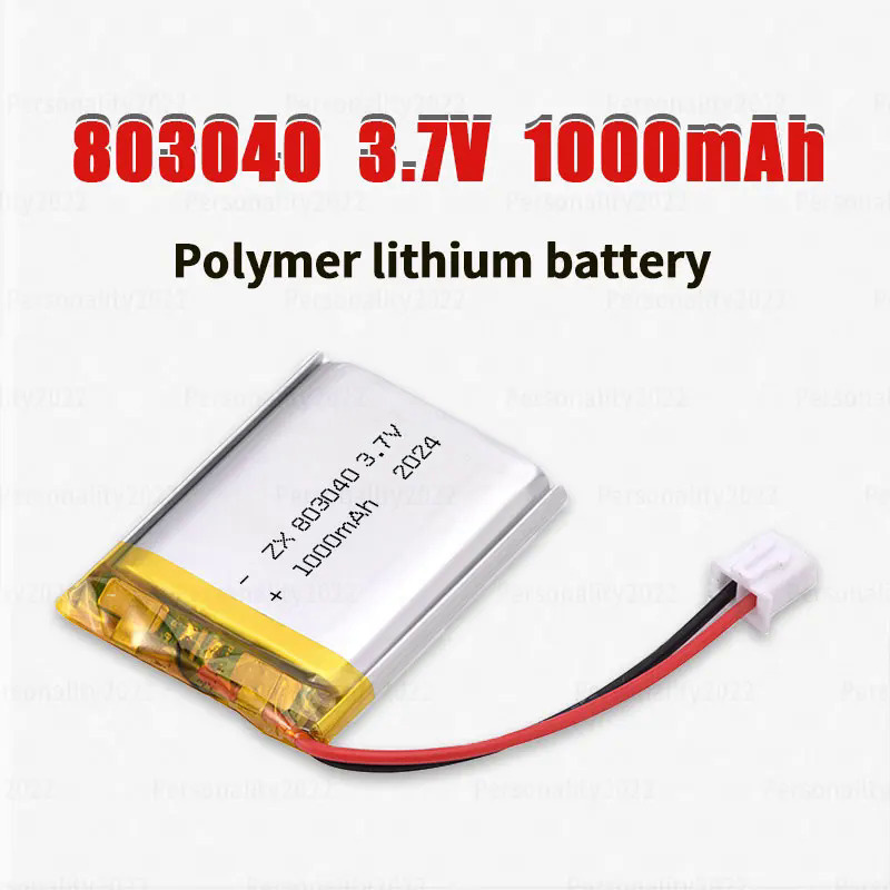 803040 Battery Li Po 1000mAh 3.7V Polymer Li-ion Batteries for Ps4 Game Controller Radio MP3/mp4 Gps