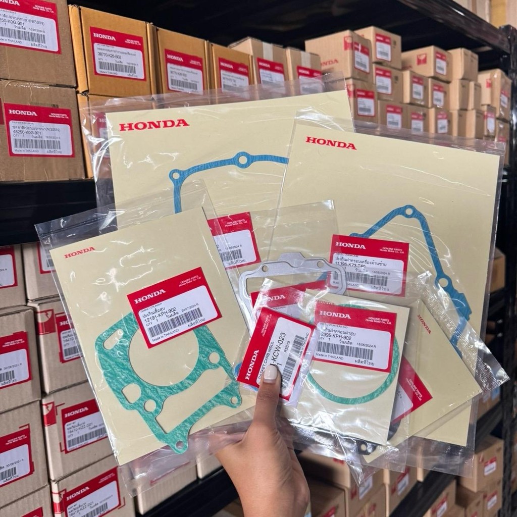 ปะเก็นชุดใหญ่ แท้ศูนย์  HONDA W125s W125r W125i บังลม หัวฉีด 2005 ดรีม 125 NICE125 W125x ราคาต่อ1ชิ้น