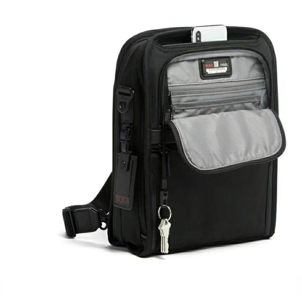 Tumi TUMI Ballistic Nylon Mens Business Casual Crossbody Crossbody Bag Briefcase
