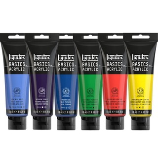 Liquitex Basic Acrylic 118 ml. I สีอะคริลิคแบบหลอดกลุ่มสีพื้นฐานมี 72 สีให้เลือก