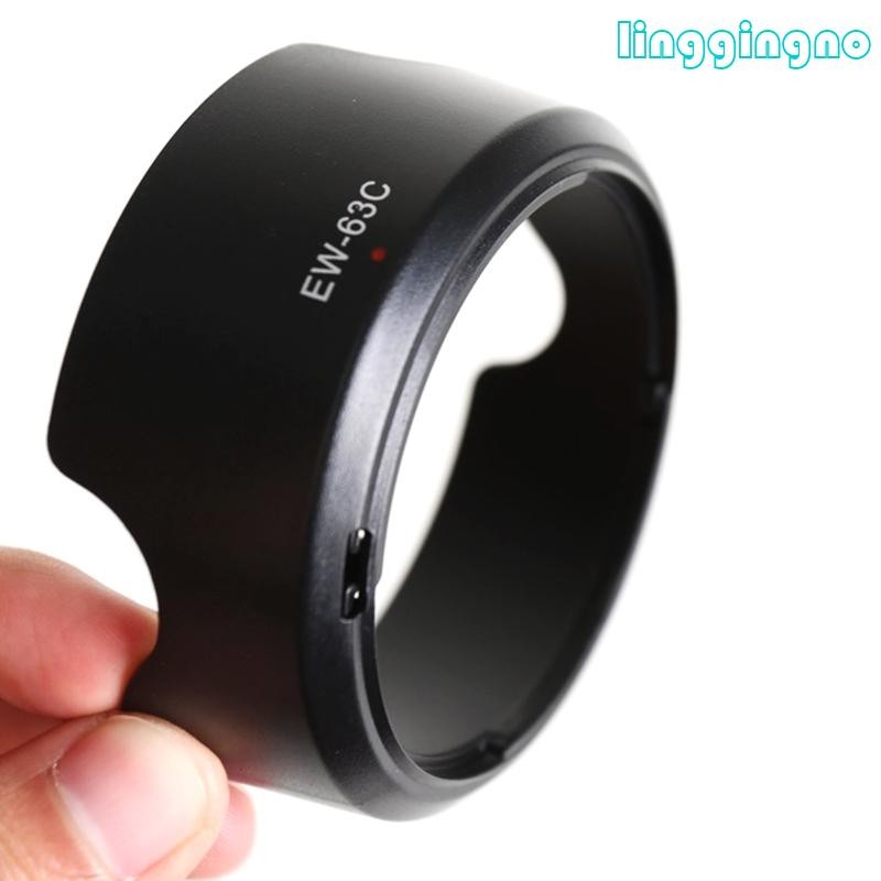 Rr EW-63C เลนส์ EW63C เลนส์ Protetor สําหรับ EF-S 18-55 มม.f 3 5-5 6 คือสําหรับ STM เลนส์กล้องฝาครอบ