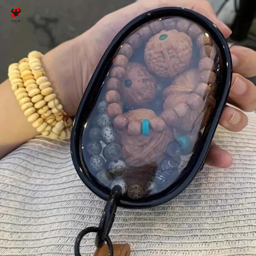 โปร่งใสสายเคเบิลข้อมูลถุงเก็บง่ายต่อการพกพากันน้ําวัสดุสายไฟออแกไนเซอร์