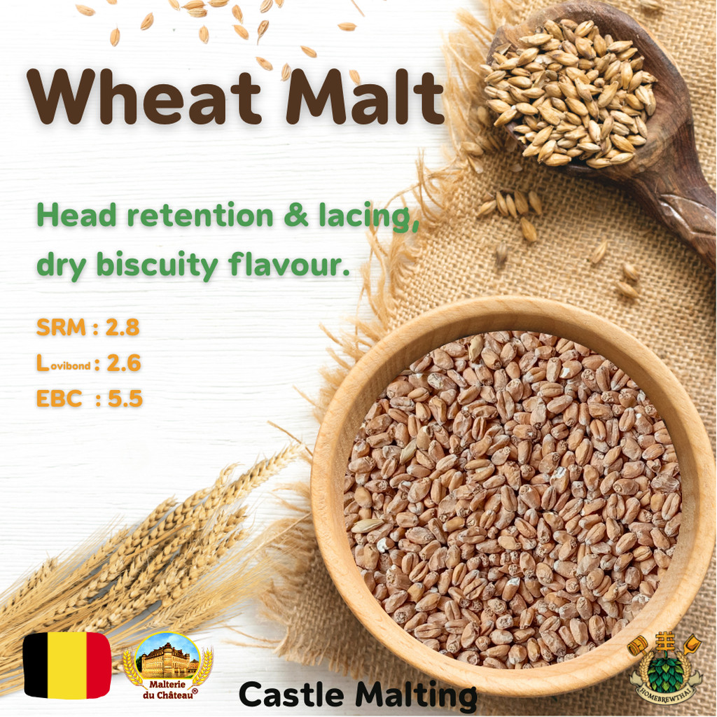 Chateau Wheat Malt (Castle Malting) บด/Yes
