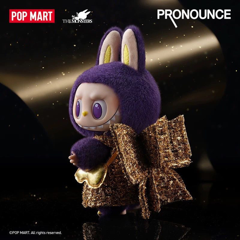 【ของแท้ %】POP MART LABUBU x PRONOUNCE WINGS OF FORTUNE Vinyl plush