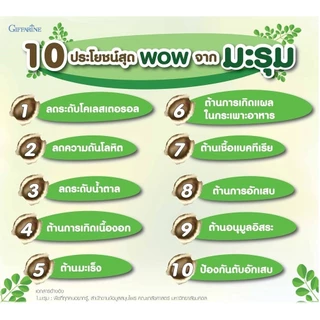 มะรุมสกัด กิฟฟารีน ผสมวิตตามินซี Marum-C ลดเบาหวาน ต้านมะเร็ง ลดความดันโลหิต