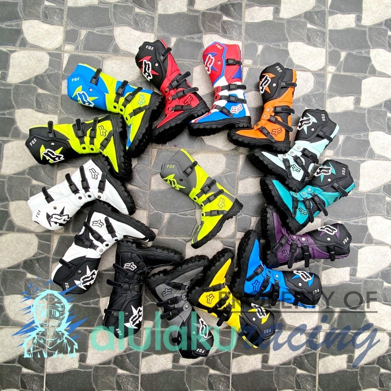 LOKAL SV Motocross MX Trail Boots Local Premium คุณภาพดีที่สุด - M5