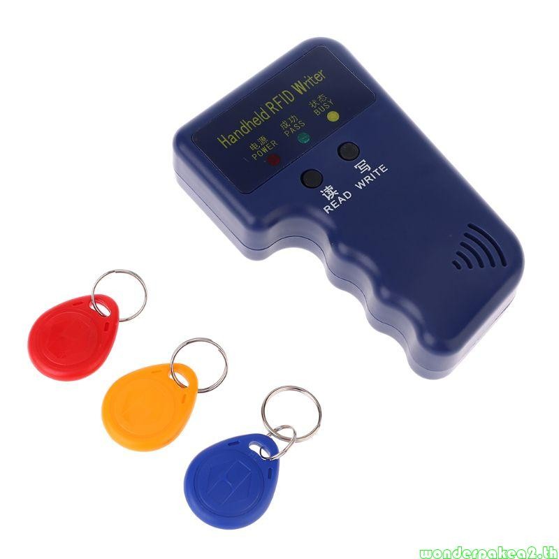 Wonderpakea2 มือถือ 125KHz RFID Reader Writer Duplicator เครื่องถ่ายเอกสารอัพเกรด ID Card Cluster Pr