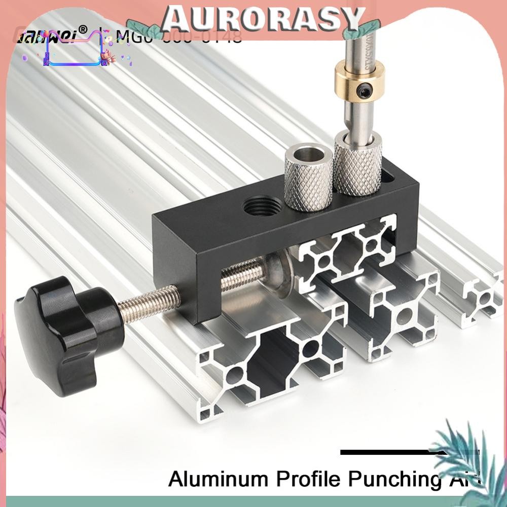 อลูมิเนียมโปรไฟล์ Punching Jig Guide เสริมเครื่องมือ DIY สําหรับ 20/30/40 Series