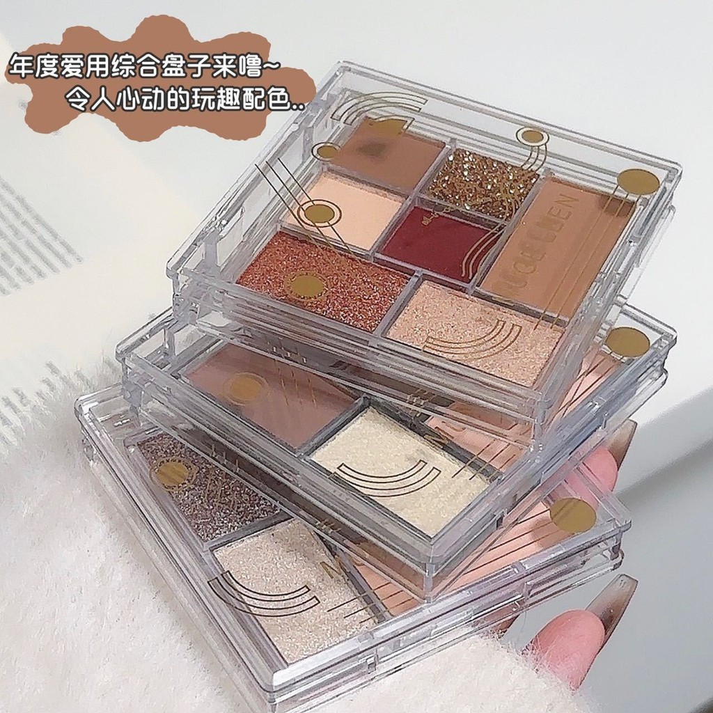 coco baby65: Eyeshadow Disc Powder Palette พาเลททาตา7สี Y5260
